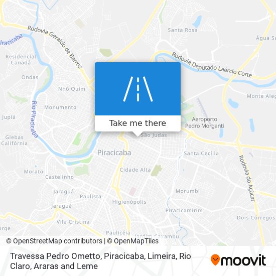 Travessa Pedro Ometto map