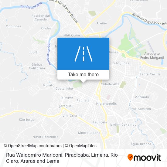 Rua Waldomiro Mariconi map
