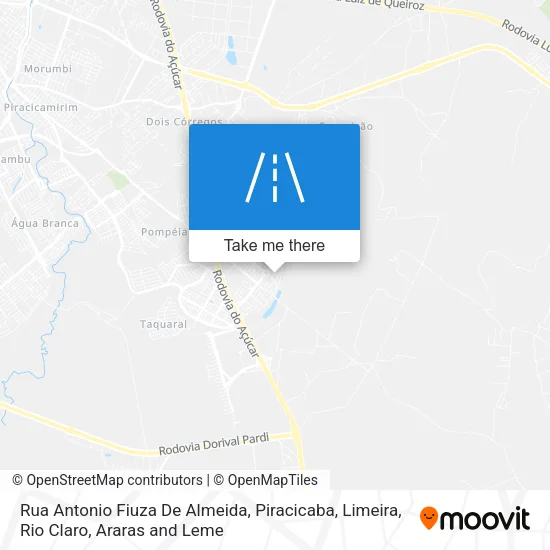 Rua Antonio Fiuza De Almeida map