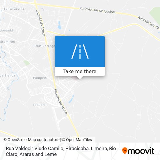 Mapa Rua Valdecir Viude Camilo