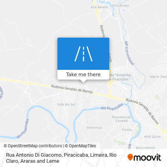 Rua Antonio Di Giacomo map
