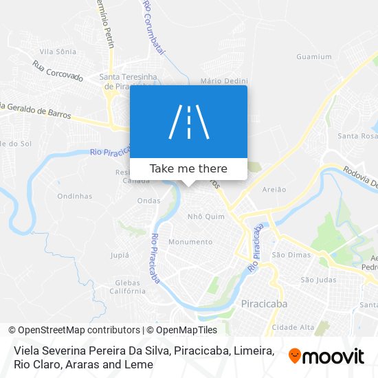 Viela Severina Pereira Da Silva map