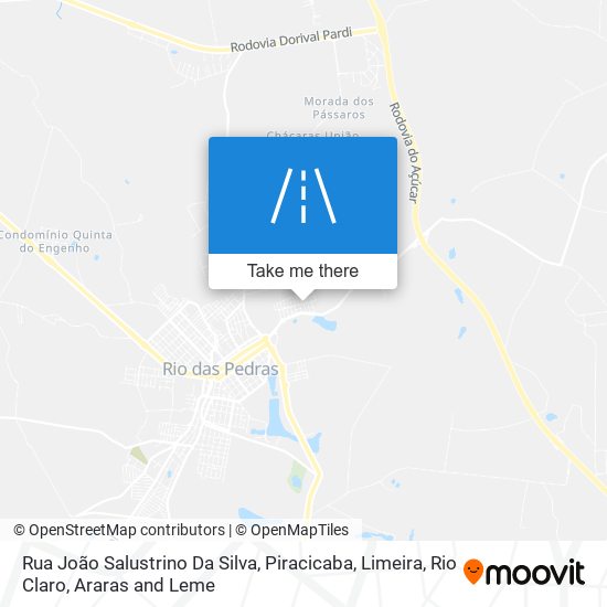 Rua João Salustrino Da Silva map