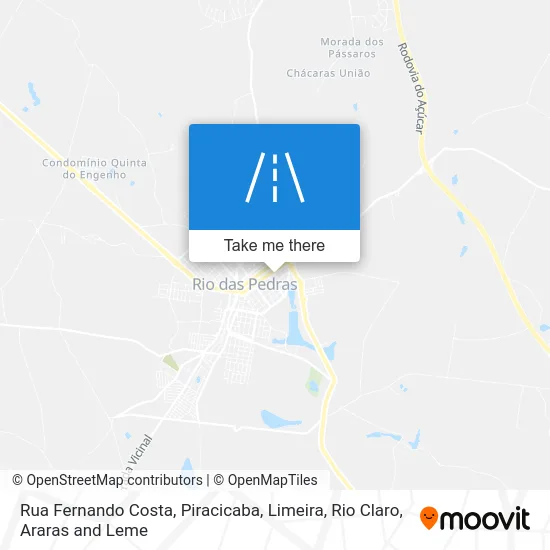 Rua Fernando Costa map