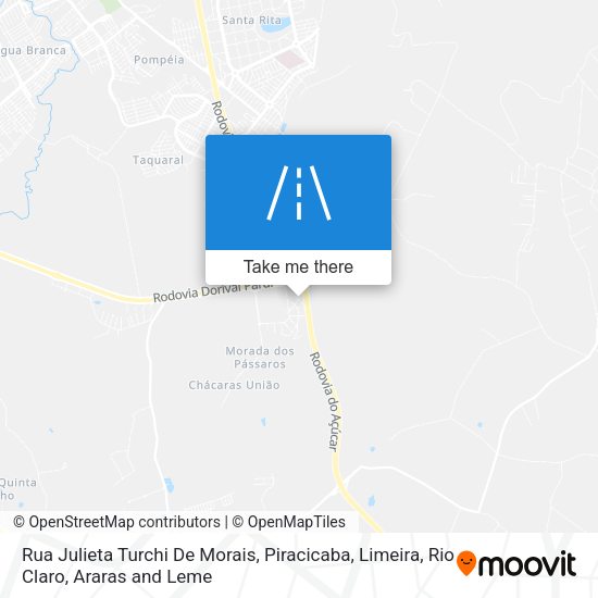 Rua Julieta Turchi De Morais map