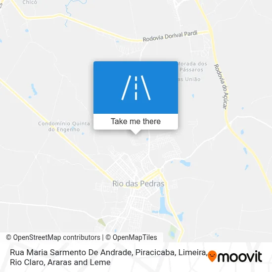 Rua Maria Sarmento De Andrade map