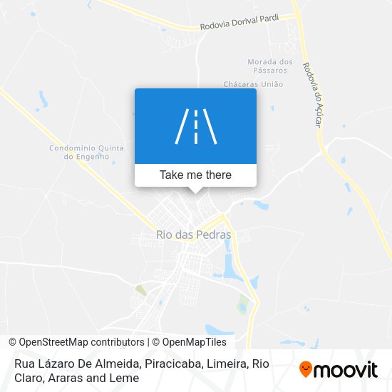 Rua Lázaro De Almeida map