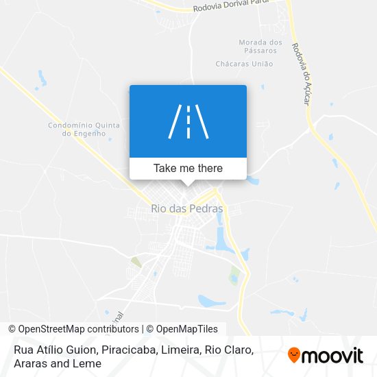 Rua Atílio Guion map