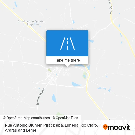 Rua Antônio Blumer map