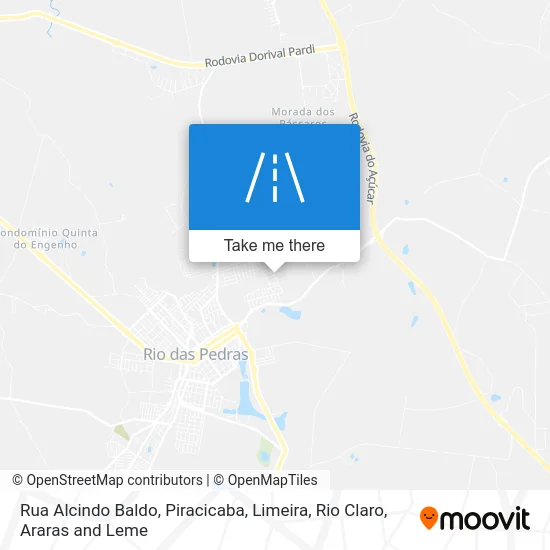 Rua Alcindo Baldo map