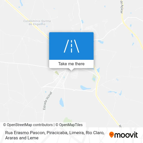 Rua Erasmo Pascon map