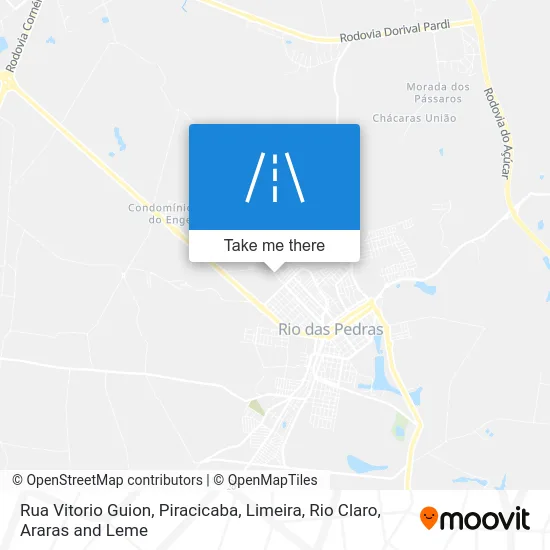 Rua Vitorio Guion map