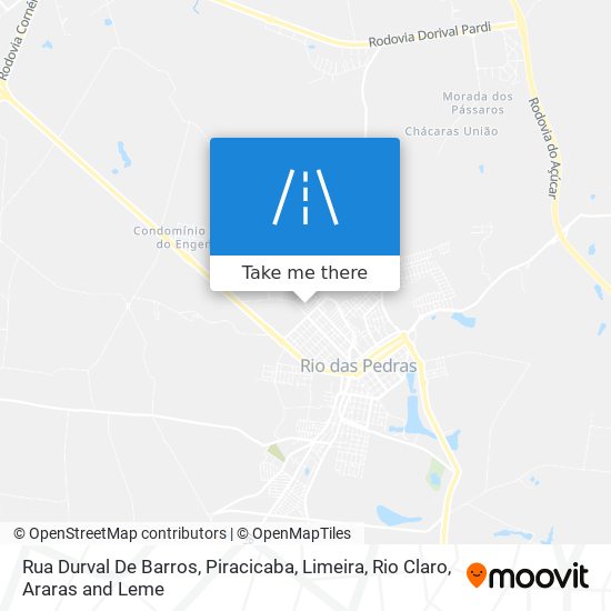Mapa Rua Durval De Barros