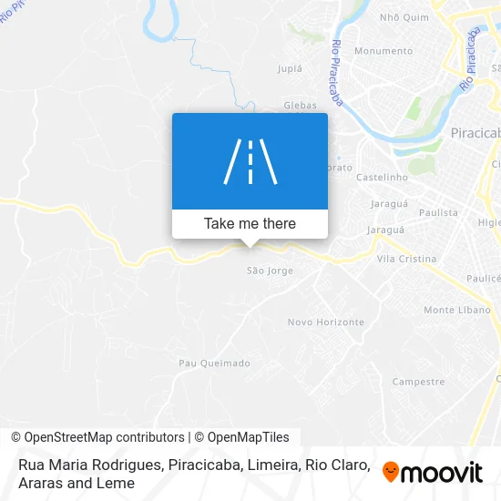 Rua Maria Rodrigues map