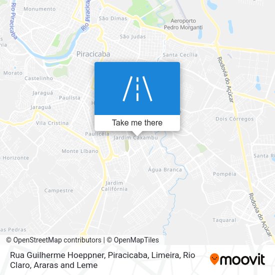 Rua Guilherme Hoeppner map