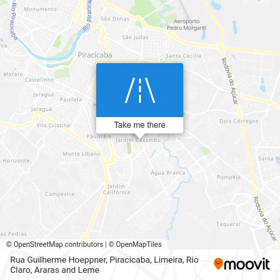 Rua Guilherme Hoeppner map