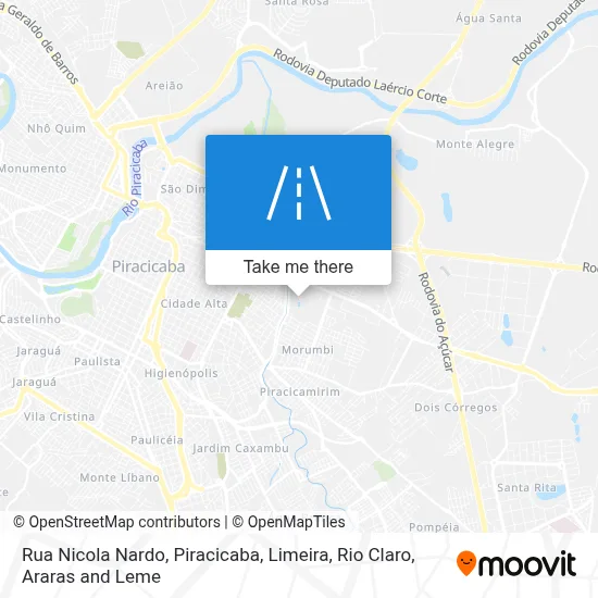 Rua Nicola Nardo map