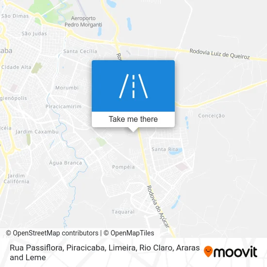 Rua Passiflora map