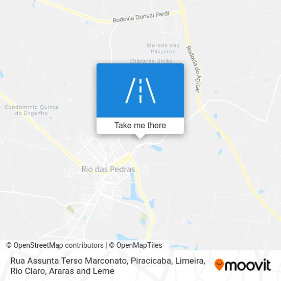 Rua Assunta Terso Marconato map