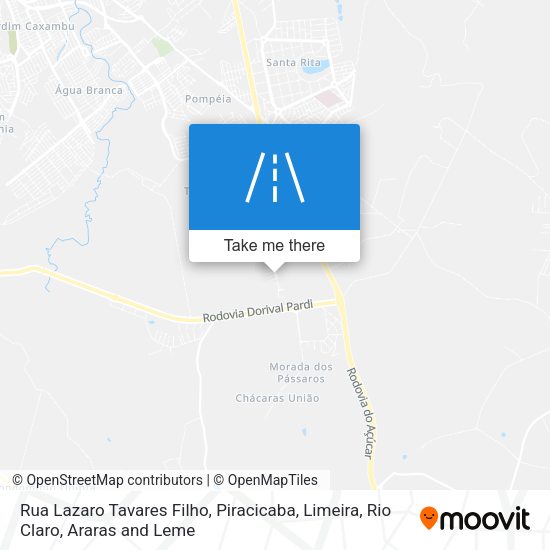 Rua Lazaro Tavares Filho map