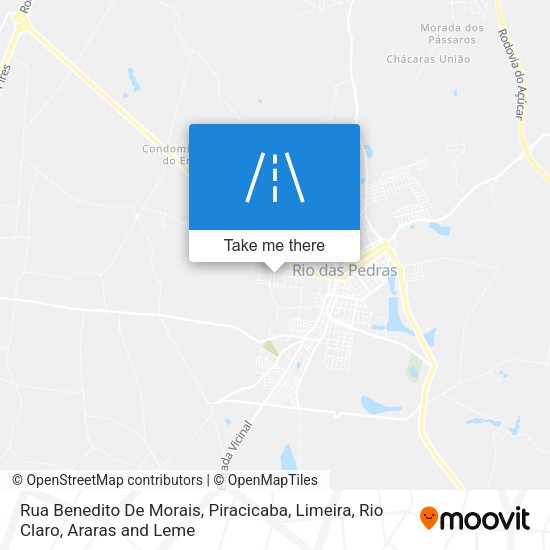 Rua Benedito De Morais map