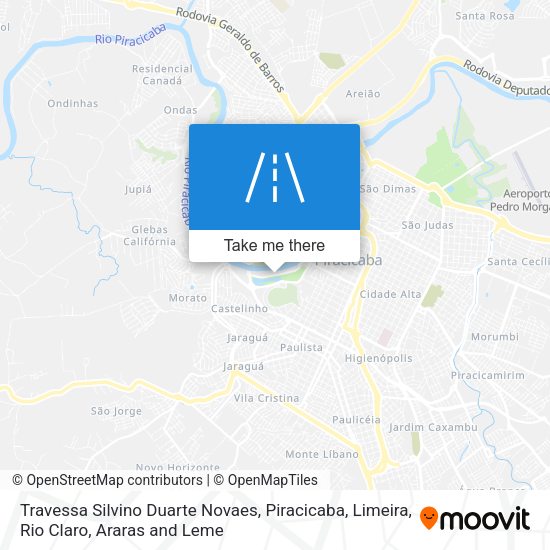 Travessa Silvino Duarte Novaes map