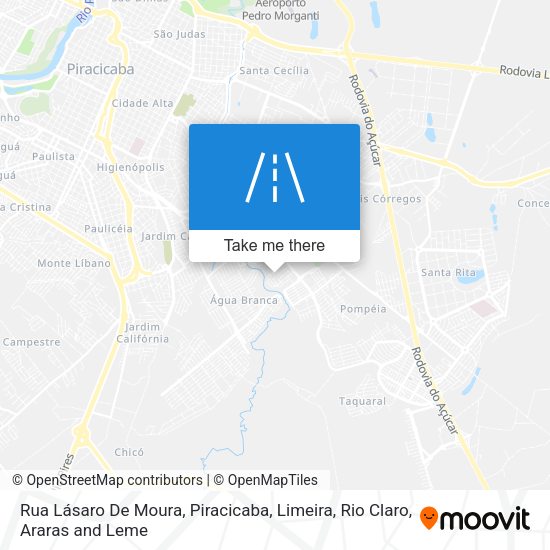 Rua Lásaro De Moura map