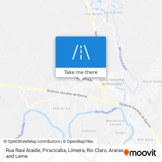 Rua Raul Ataide map