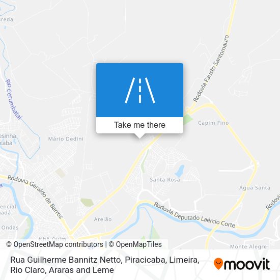 Rua Guilherme Bannitz Netto map
