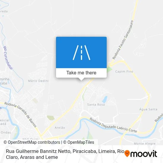 Rua Guilherme Bannitz Netto map