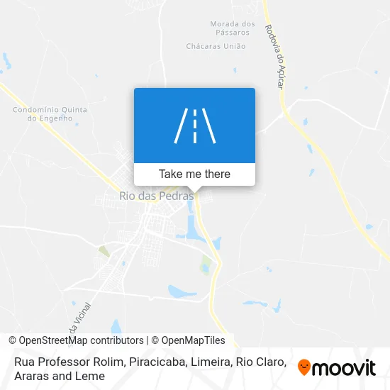 Rua Professor Rolim map