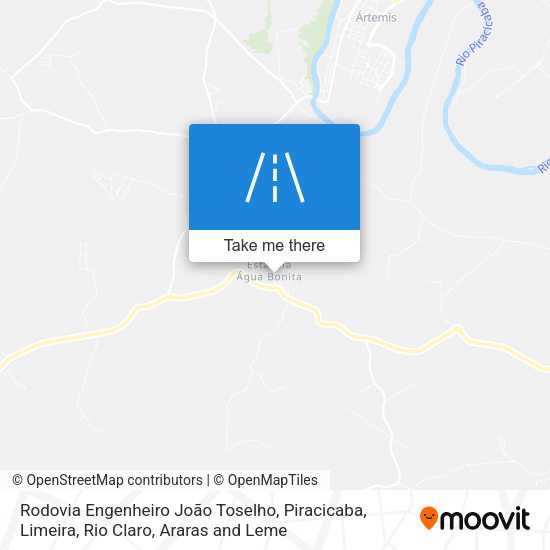 Rodovia Engenheiro João Toselho map