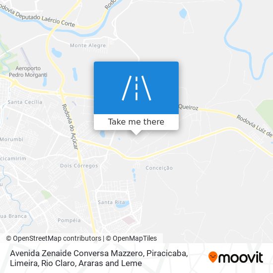 Avenida Zenaide Conversa Mazzero map