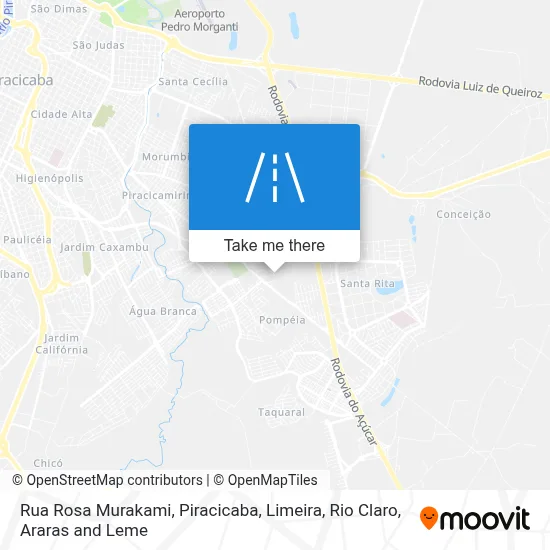 Rua Rosa Murakami map