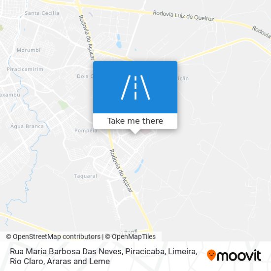 Rua Maria Barbosa Das Neves map