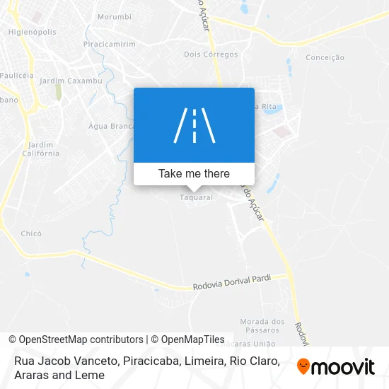 Rua Jacob Vanceto map