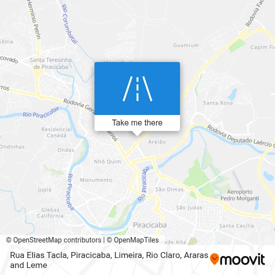 Rua Elias Tacla map