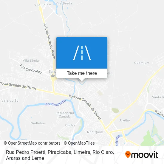 Rua Pedro Proetti map