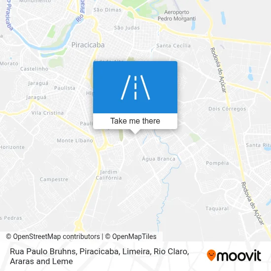 Rua Paulo Bruhns map