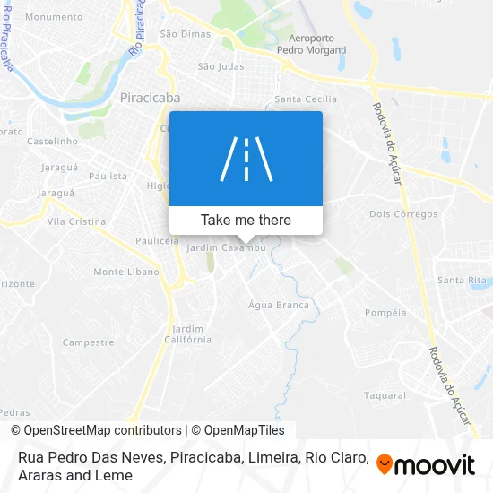 Rua Pedro Das Neves map