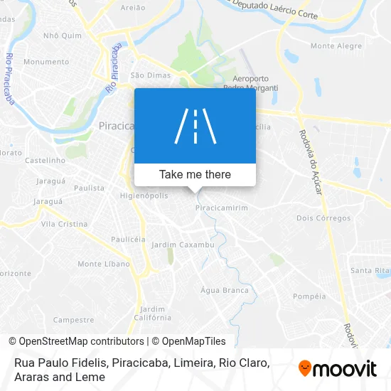 Rua Paulo Fidelis map