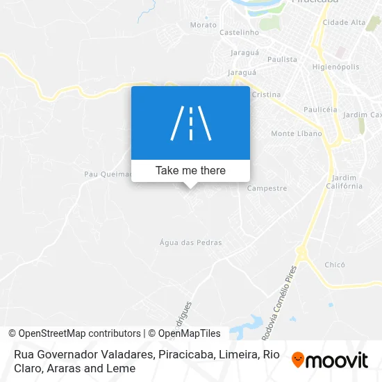 Rua Governador Valadares map