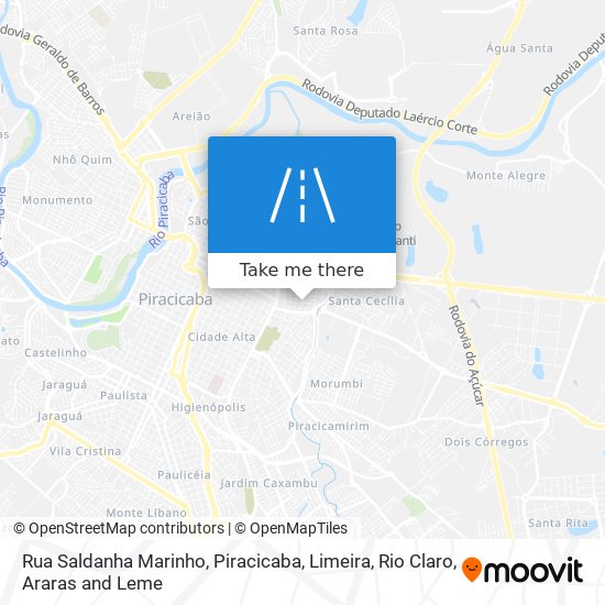 Rua Saldanha Marinho map