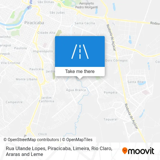 Rua Ulande Lopes map