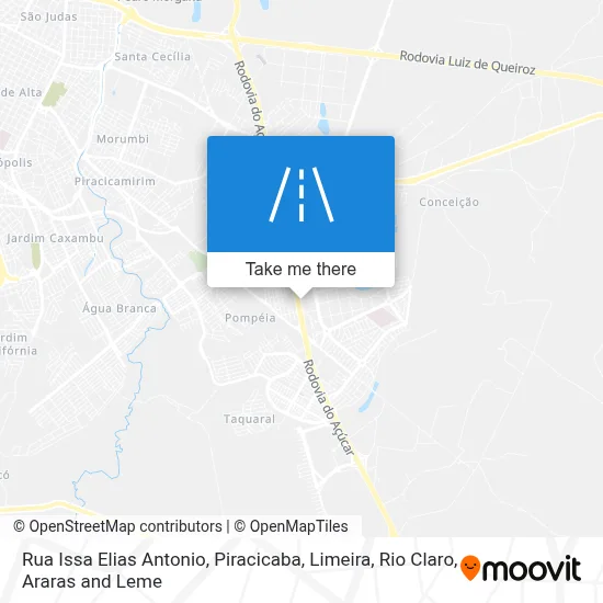 Rua Issa Elias Antonio map