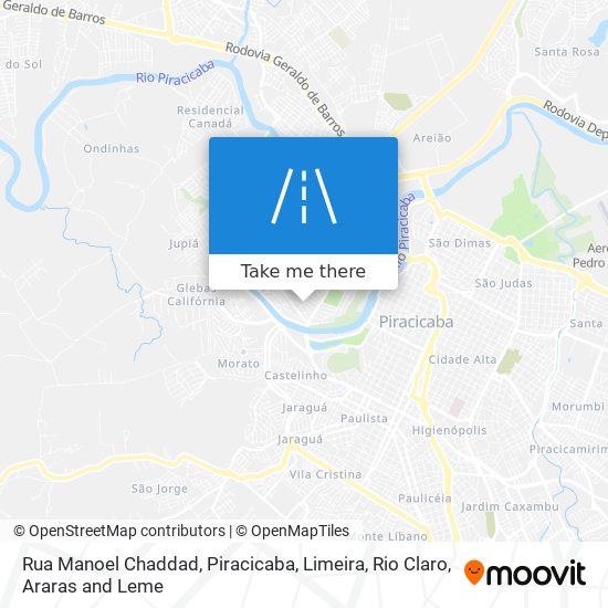 Rua Manoel Chaddad map