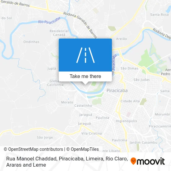 Rua Manoel Chaddad map