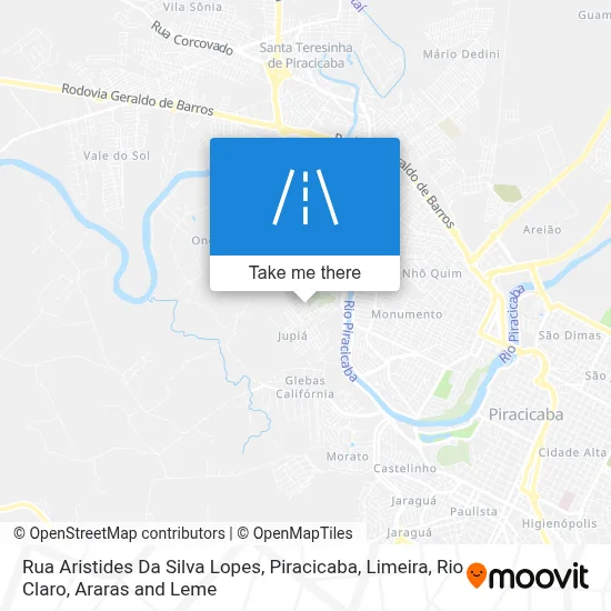 Rua Aristides Da Silva Lopes map
