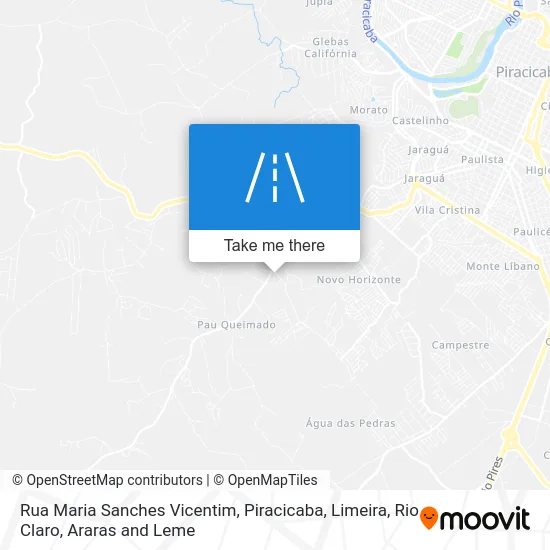 Rua Maria Sanches Vicentim map
