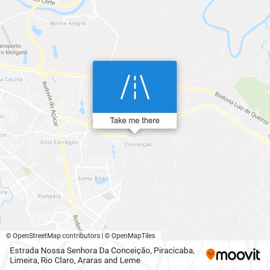 Estrada Nossa Senhora Da Conceição map